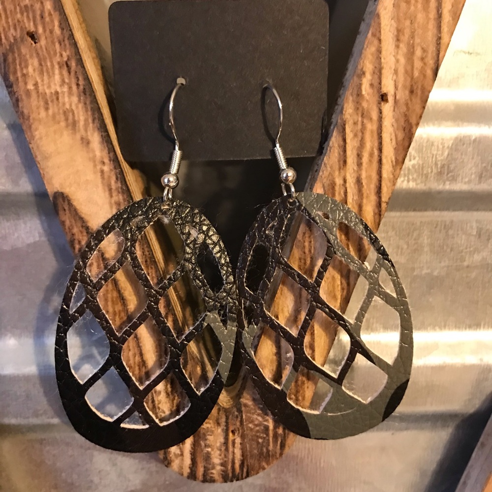 Camo earrings